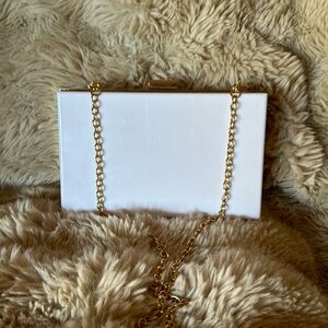 White clutch with chain original owner